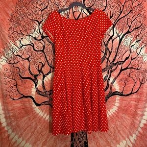 Red Polka Dot Dress